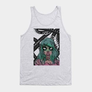 Creature from the black leather lagoon Tank Top